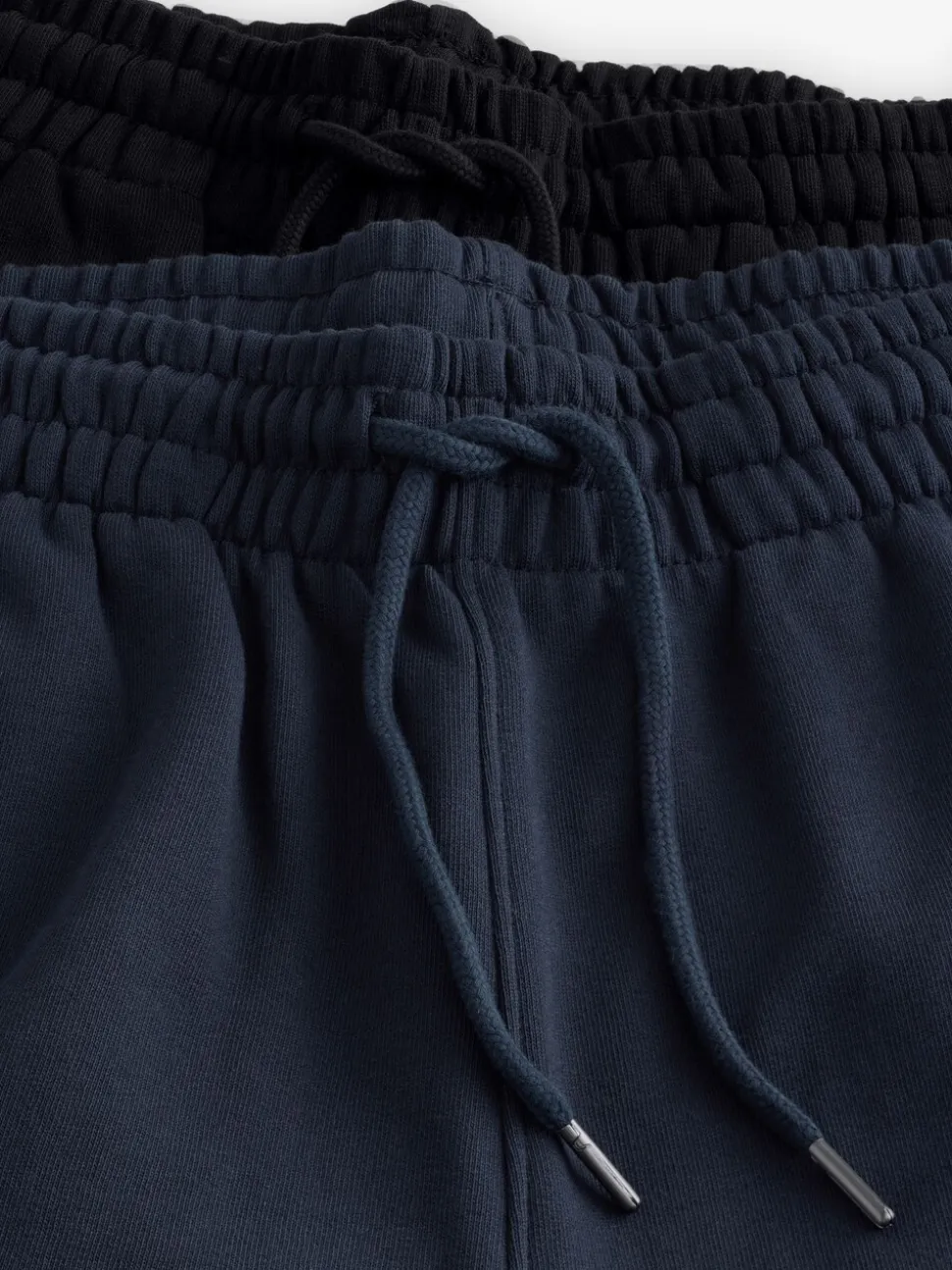 Zwart/marineblauw - Open - Brushback Heavyweight Open 2 Pack Joggers