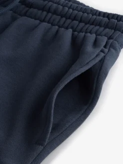 Zwart/marineblauw - Open - Brushback Heavyweight Open 2 Pack Joggers