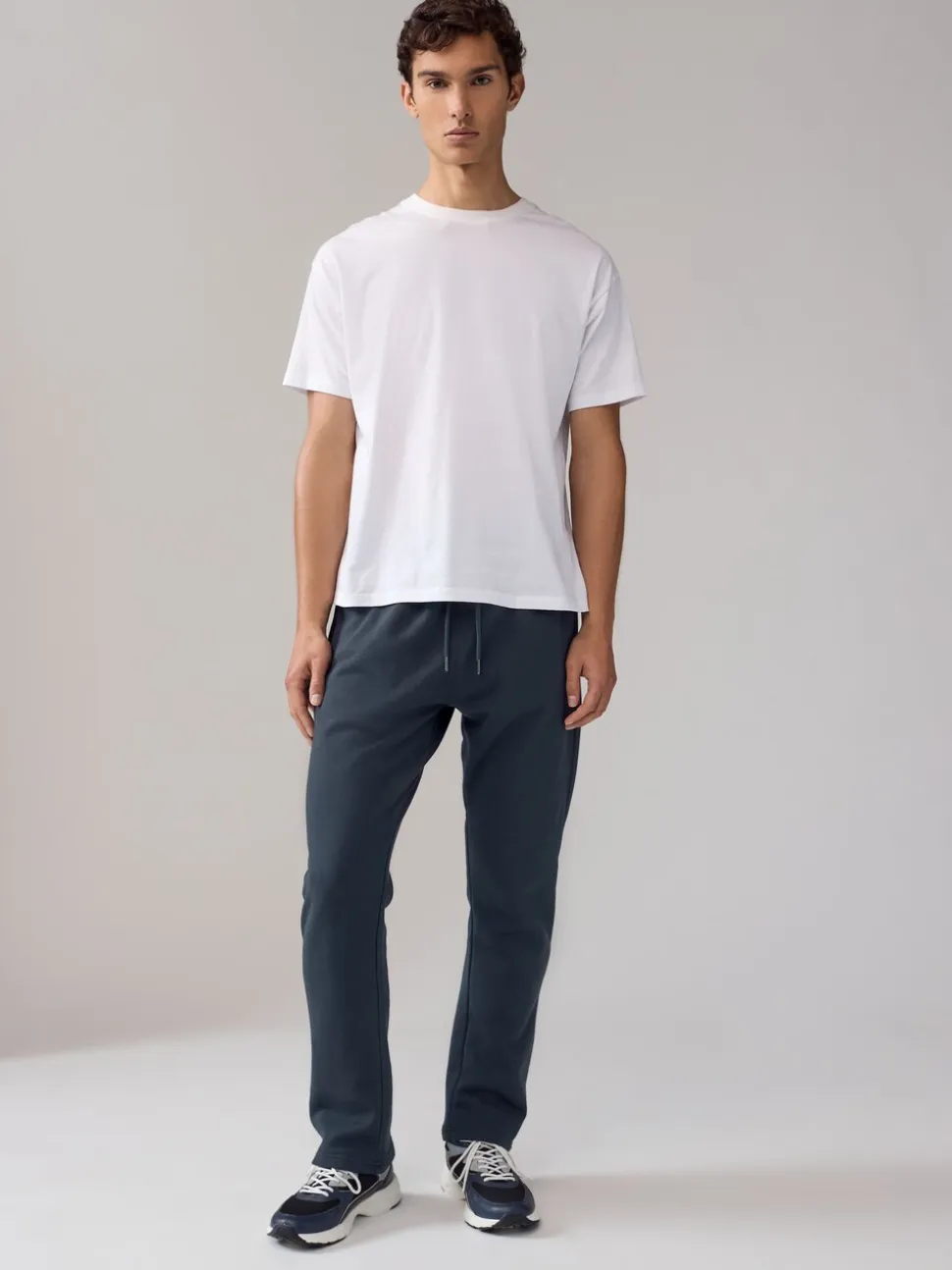 Zwart/marineblauw - Open - Brushback Heavyweight Open 2 Pack Joggers