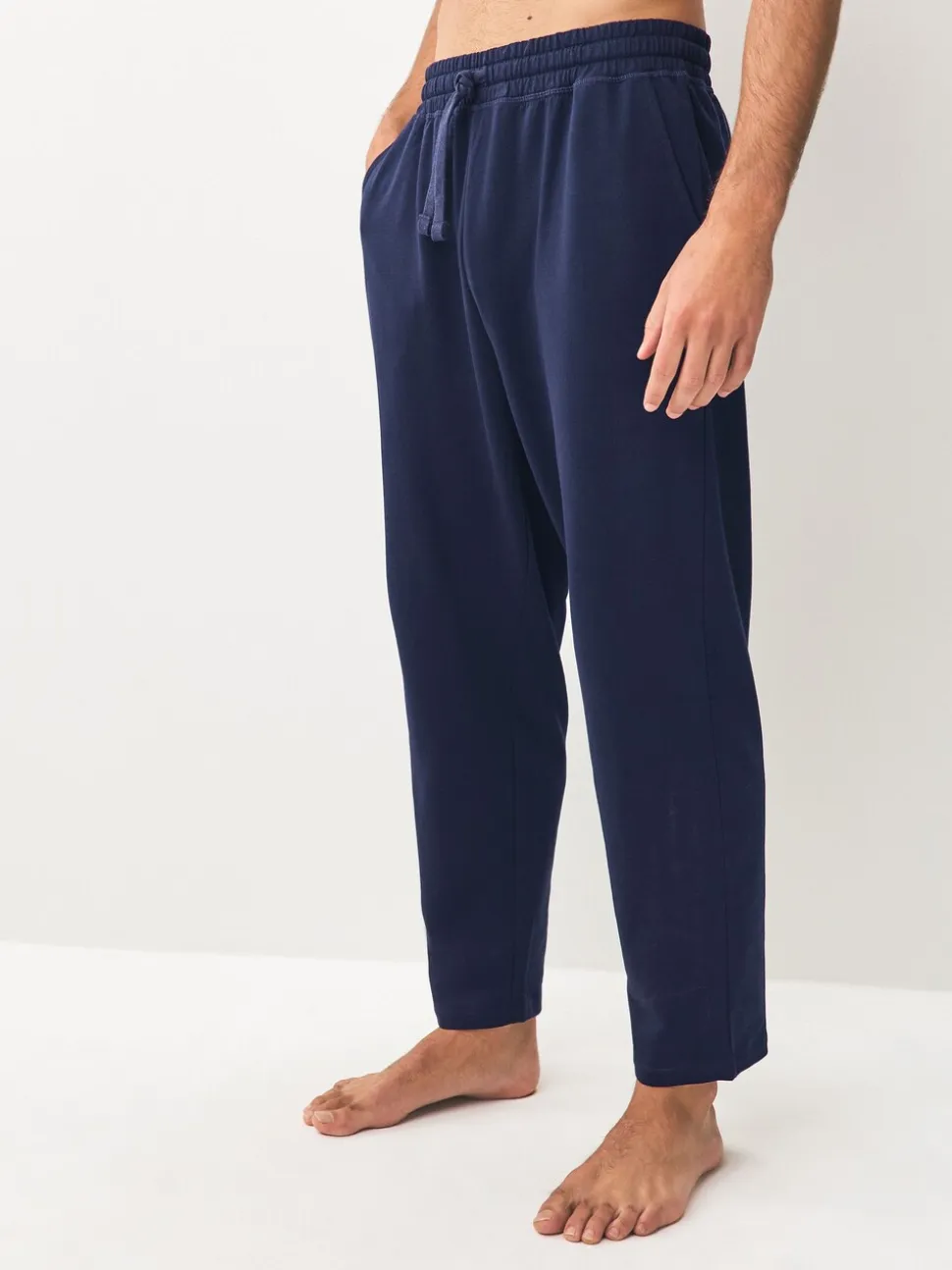 Zwart/marineblauw - Open - Loopback Soft Touch 2 Pack Open Joggers