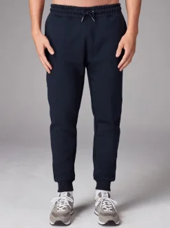 Zwart/marineblauw - Slim Fit Brushback Heavyweight 2 Pack Joggers