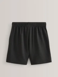 Zwart/marineblauw - Sportshort (3-16 jr)