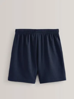 Zwart/marineblauw - Sportshort (3-16 jr)