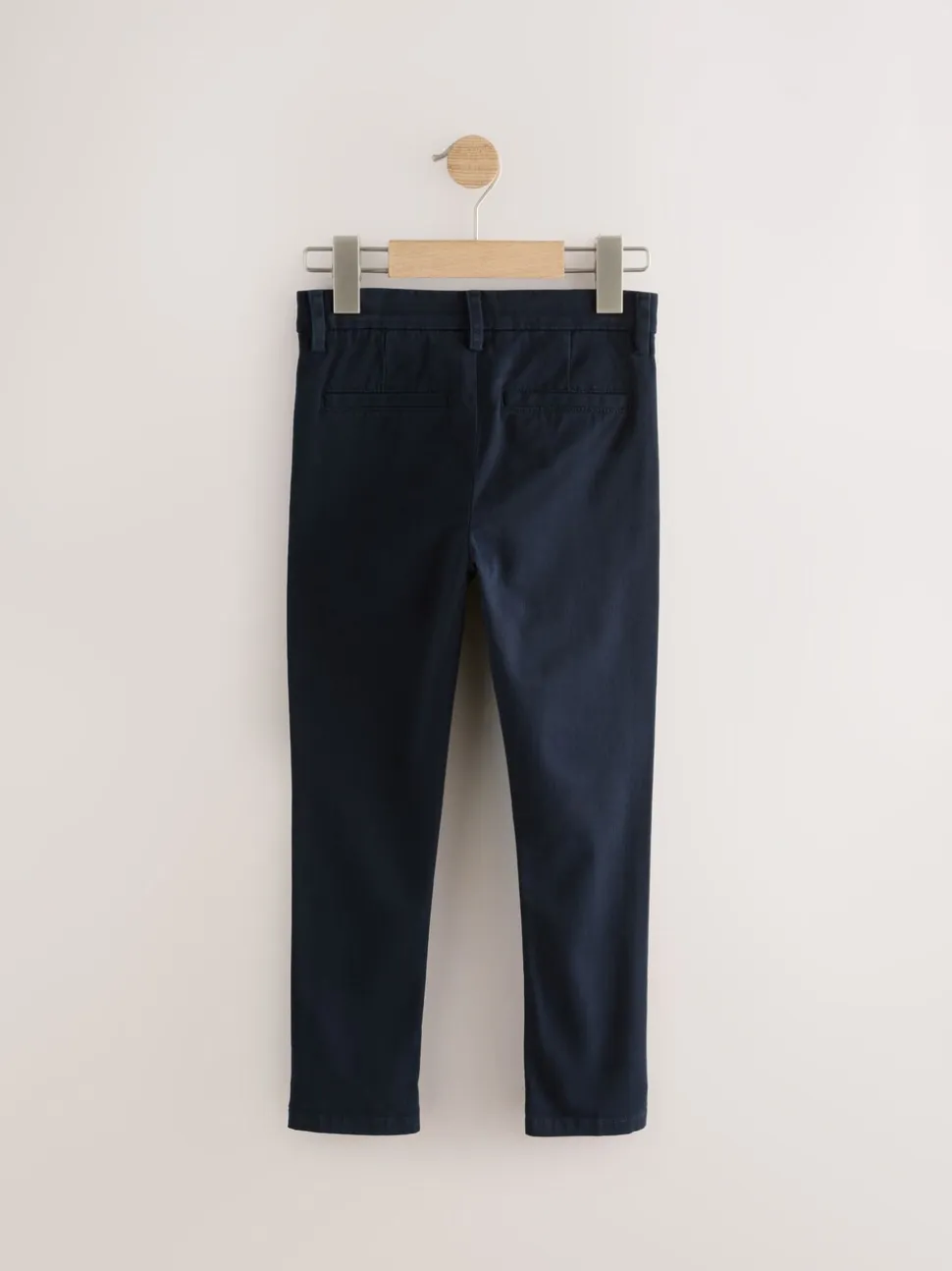 Zwart/marineblauw - Stretch skinny chino's verpakking van 2 (3-17jr)