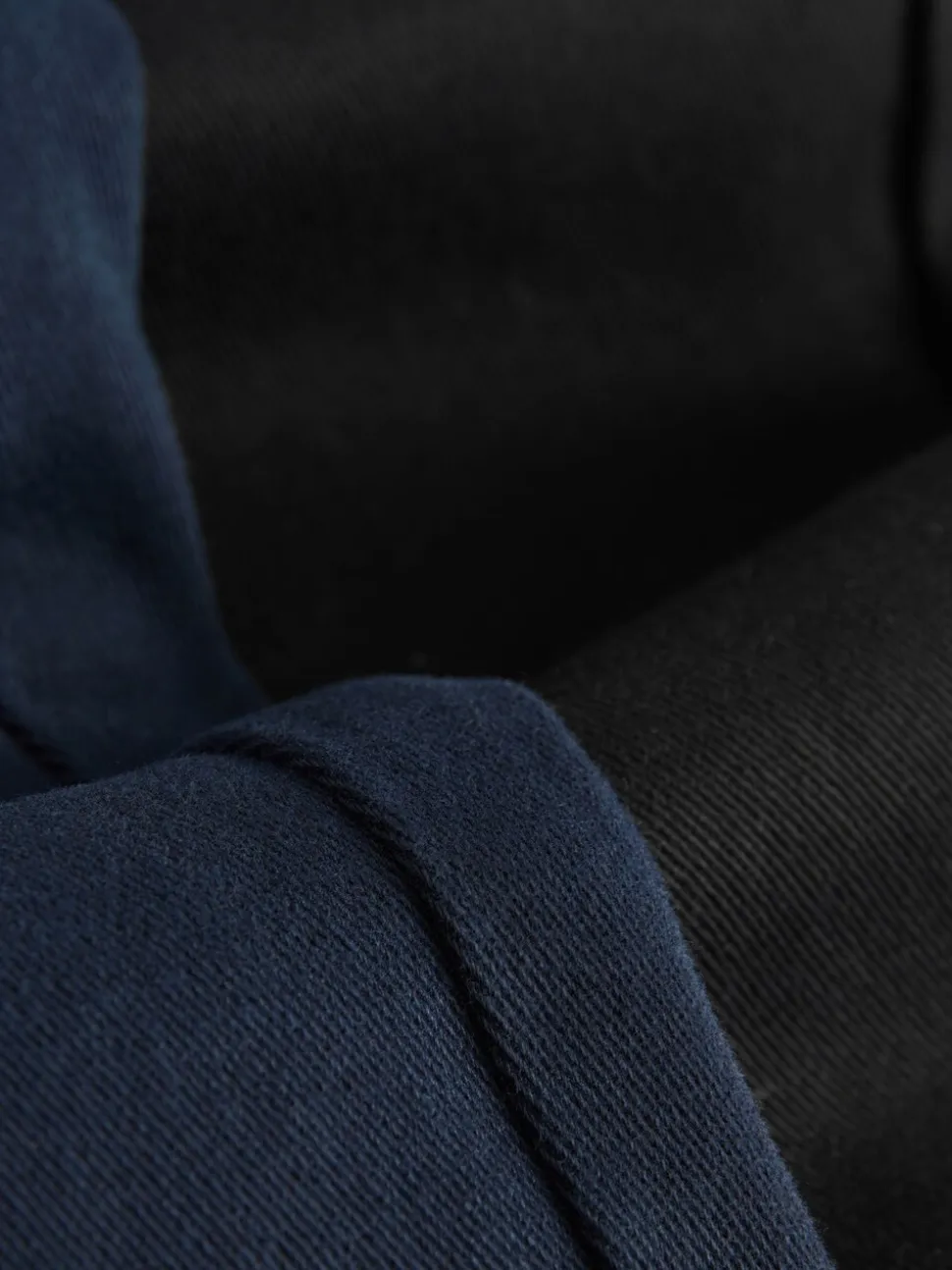 Zwart/marineblauw - Stretch skinny chino's verpakking van 2 (3-17jr)