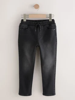 Zwart/marineblauw - Stretchy jeans met elastische taille 2 pack (3-16jr)