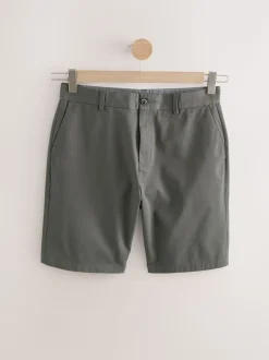 Zwart/marineblauw/antraciet - Straight fit - Set van 3 chinoshorts met stretch