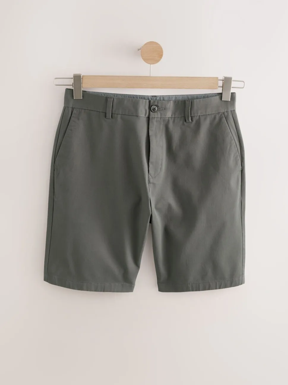 Zwart/marineblauw/antraciet - Straight fit - Set van 3 chinoshorts met stretch