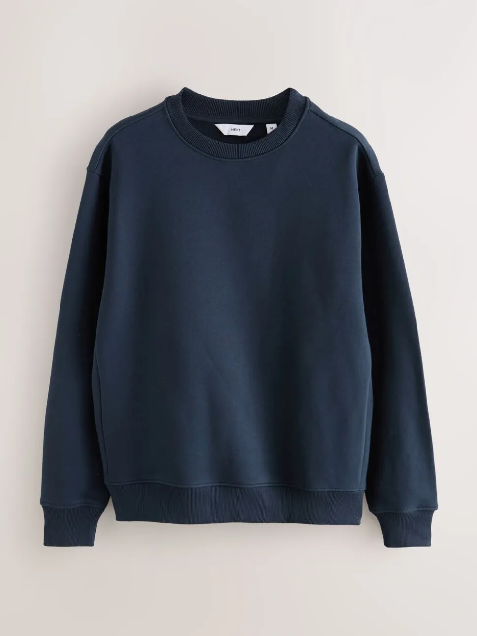 Zwart/Marineblauw/Gemêleerd grijs - Heavyweight Cotton Rich Jersey Crew Sweatshirts 3 Pack