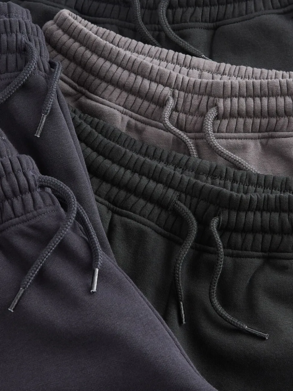 Zwart/marineblauw/grijs - Basic joggingbroeken, set van 5 (3-16jaar)
