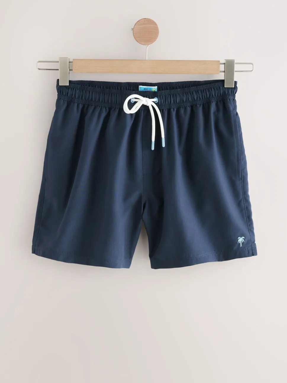 Zwart/Marineblauw/Lichtblauw/Grijs - Essential zwemshorts 4 stuks