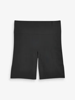 Zwart/pastelroze huidskleur - Verpakking van 2 naadloze irritatiewerende shorts