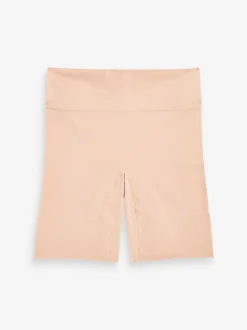 Zwart/pastelroze huidskleur - Verpakking van 2 naadloze irritatiewerende shorts