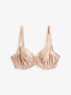 Zwart/praline huidskleur - Verpakking van 2 kanten beha's cup DD+