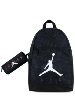 Zwart/rood - Jordan Jan Air School Backpack