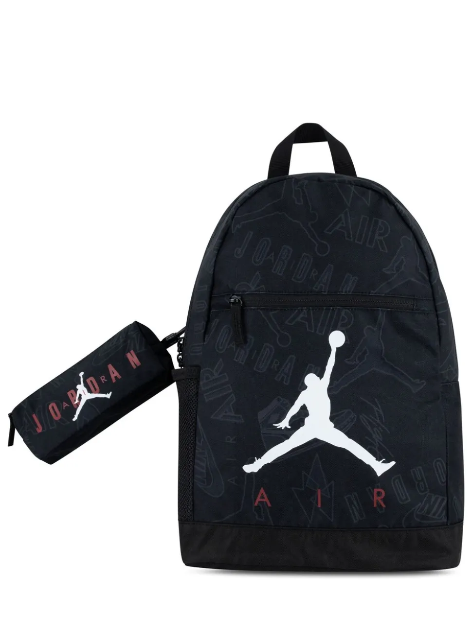 Zwart/rood - Jordan Jan Air School Backpack