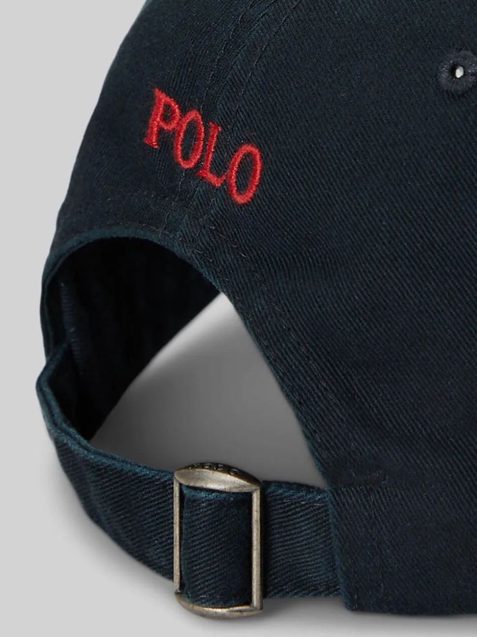 Zwart/rood logo - Polo Ralph Lauren Classic Cap