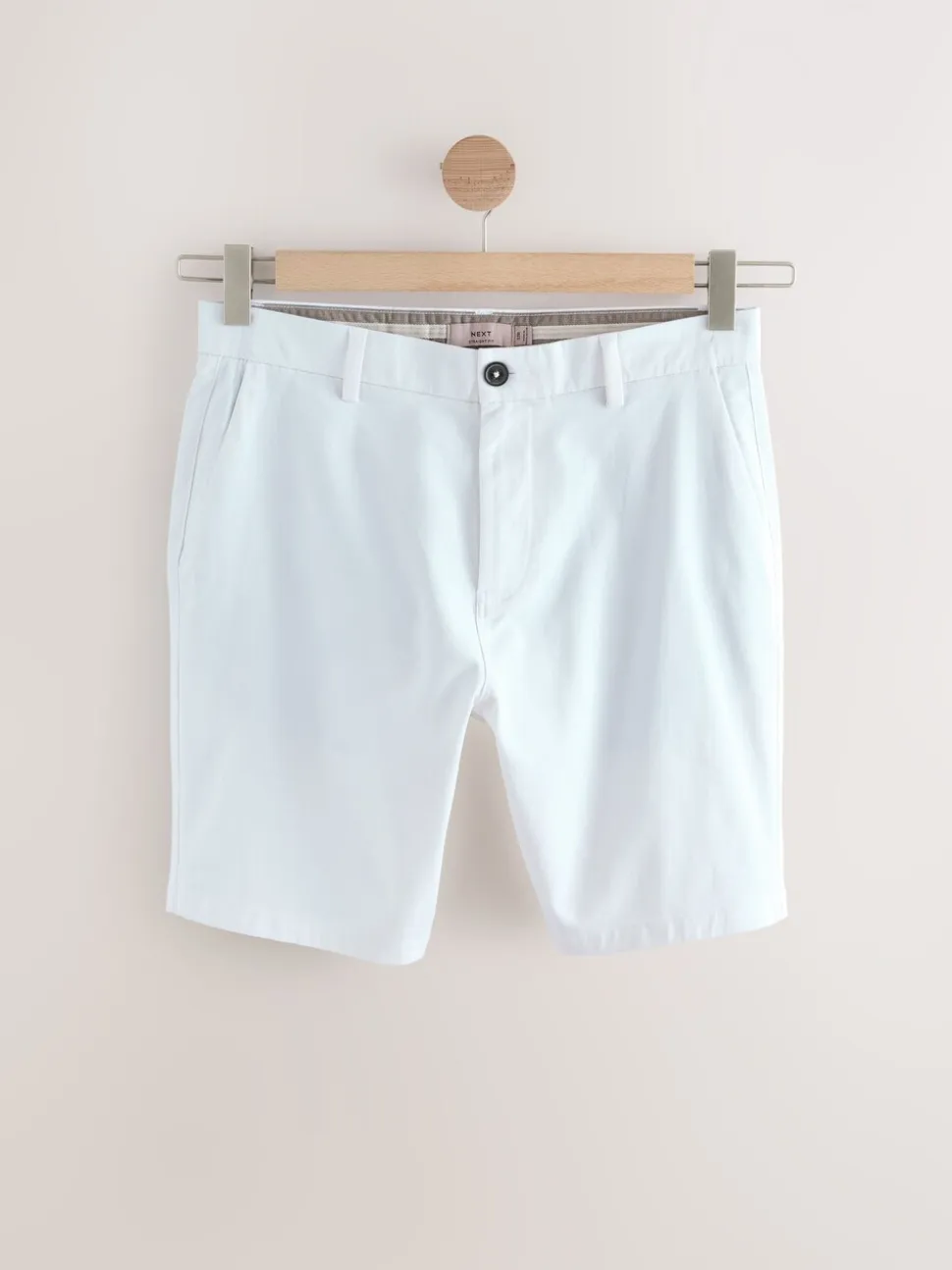 Zwart/vintage Blauw/Wit/Mushroom white - Straight fit - Set van 4 chinoshorts met stretch
