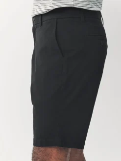 Zwart/vintage Blauw/Wit/Mushroom white - Straight fit - Set van 4 chinoshorts met stretch