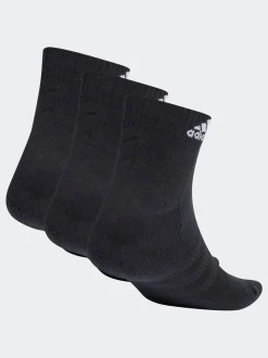 Zwart/wit - adidas - 3 Paar verzachte sportsokken
