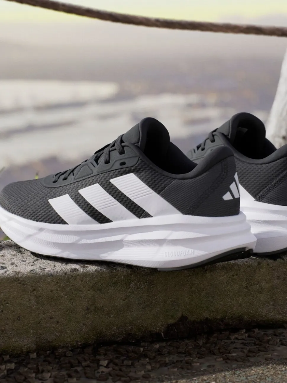 Zwart/wit - adidas Galaxy 7 sneakers