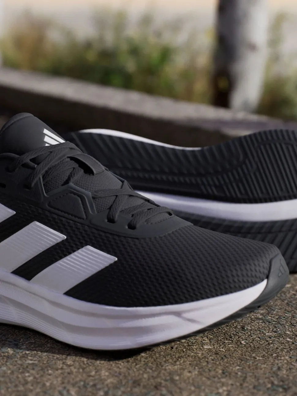 Zwart/wit - adidas Galaxy 7 hardloopschoenen