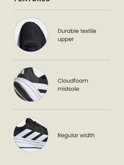 Zwart/wit - adidas Galaxy 7 hardloopschoenen