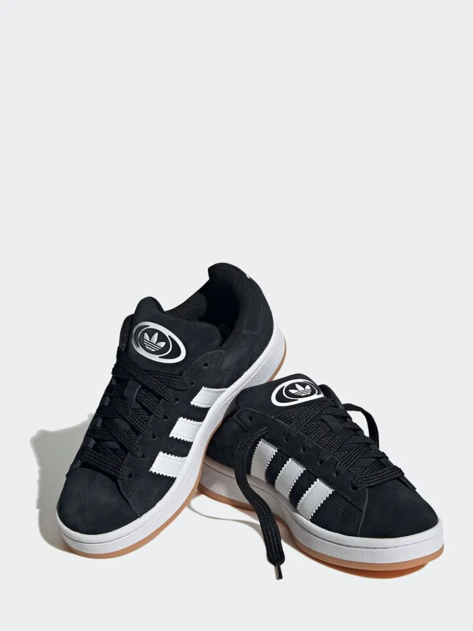 Zwart/wit - Adidas Originals Campus 00s Lace Junior sneakers