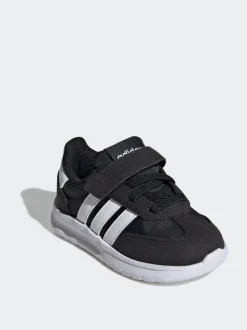 Zwart/wit - adidas Run 70s 2.0 sneakers Klittenbandsneakers voor zuigelingen
