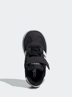 Zwart/wit - adidas Run 70s 2.0 sneakers Klittenbandsneakers voor zuigelingen