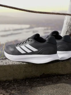 Zwart/wit - adidas Runfalcon 5 Running Trainers