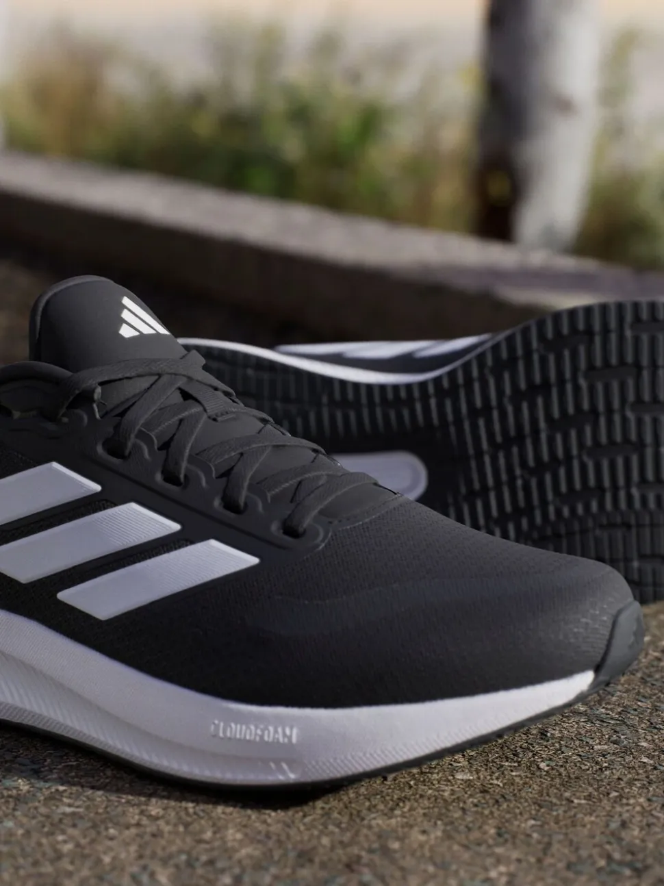 Zwart/wit - adidas Runfalcon 5 Running Trainers