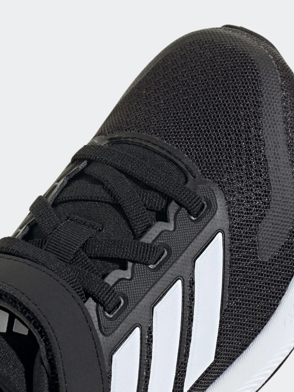 Zwart/wit - adidas Runfalcon 5 kindersneakers met elastische veters