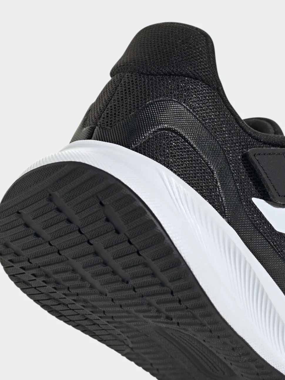 Zwart/wit - adidas Runfalcon 5 kindersneakers met elastische veters