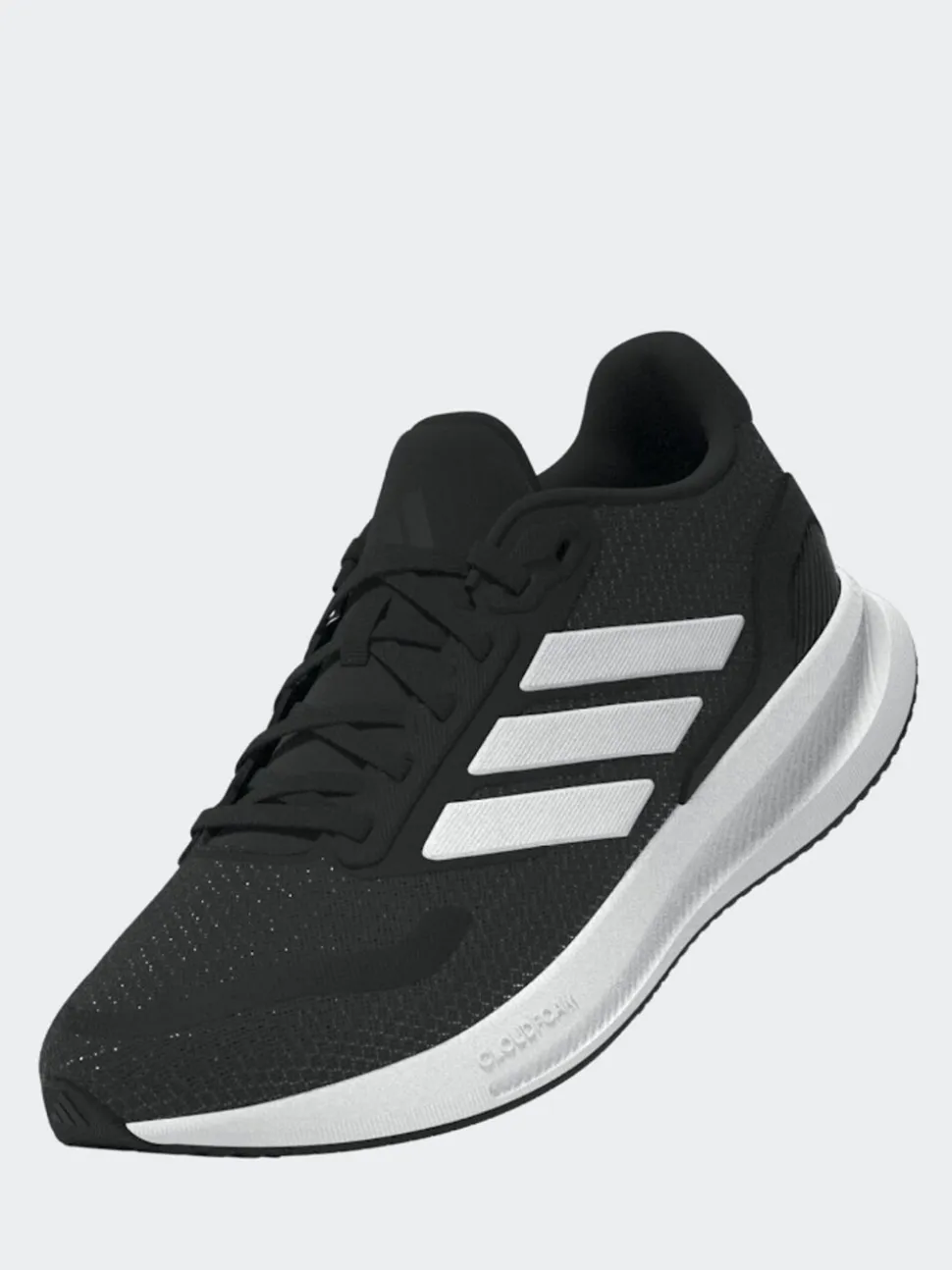 Zwart/wit - adidas Runfalcon 5 veterschoenen voor junioren