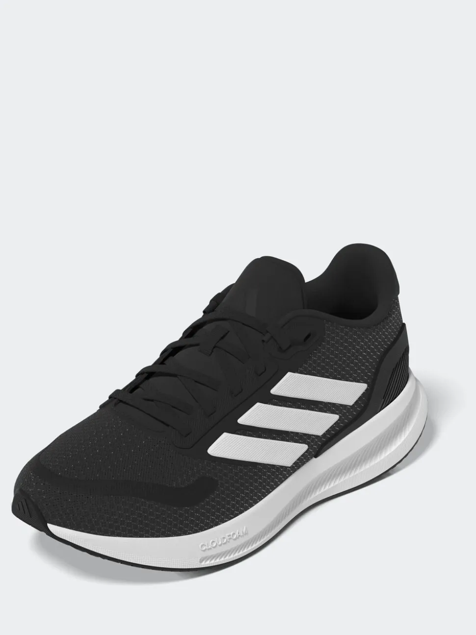 Zwart/wit - adidas Runfalcon 5 veterschoenen voor junioren