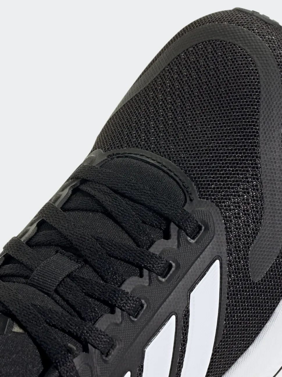 Zwart/wit - adidas Runfalcon 5 veterschoenen voor junioren