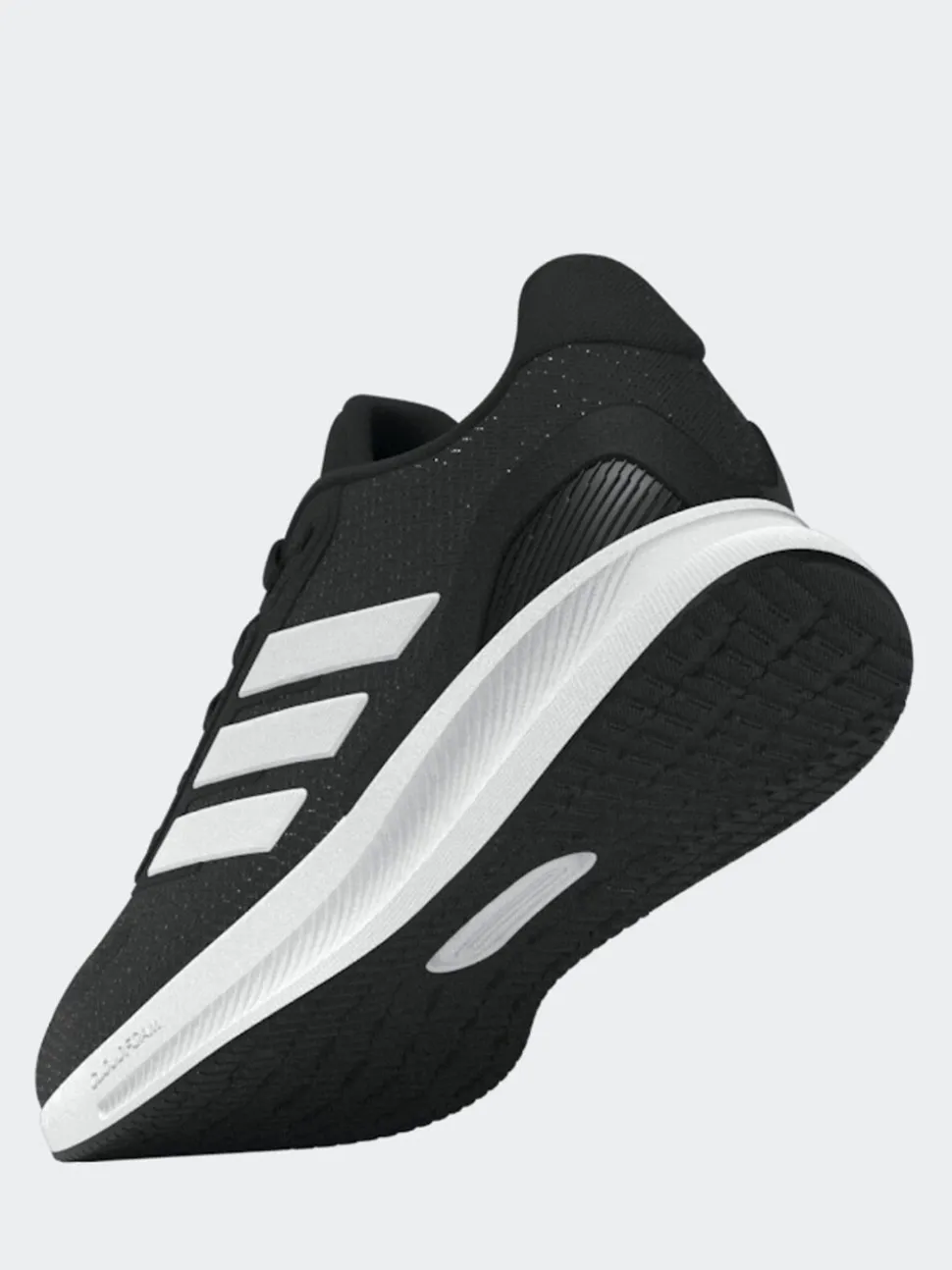 Zwart/wit - adidas Runfalcon 5 veterschoenen voor junioren