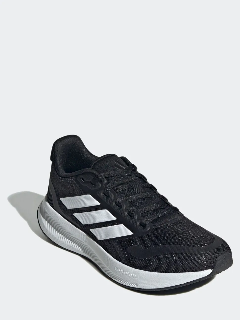 Zwart/wit - adidas Runfalcon 5 veterschoenen voor junioren