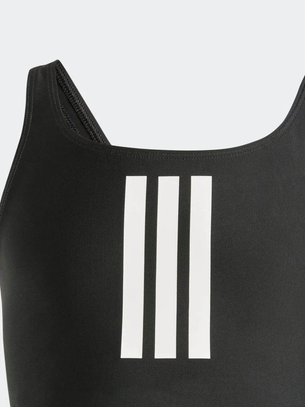 Zwart/wit - adidas 3-Strepen Kinderzwempak