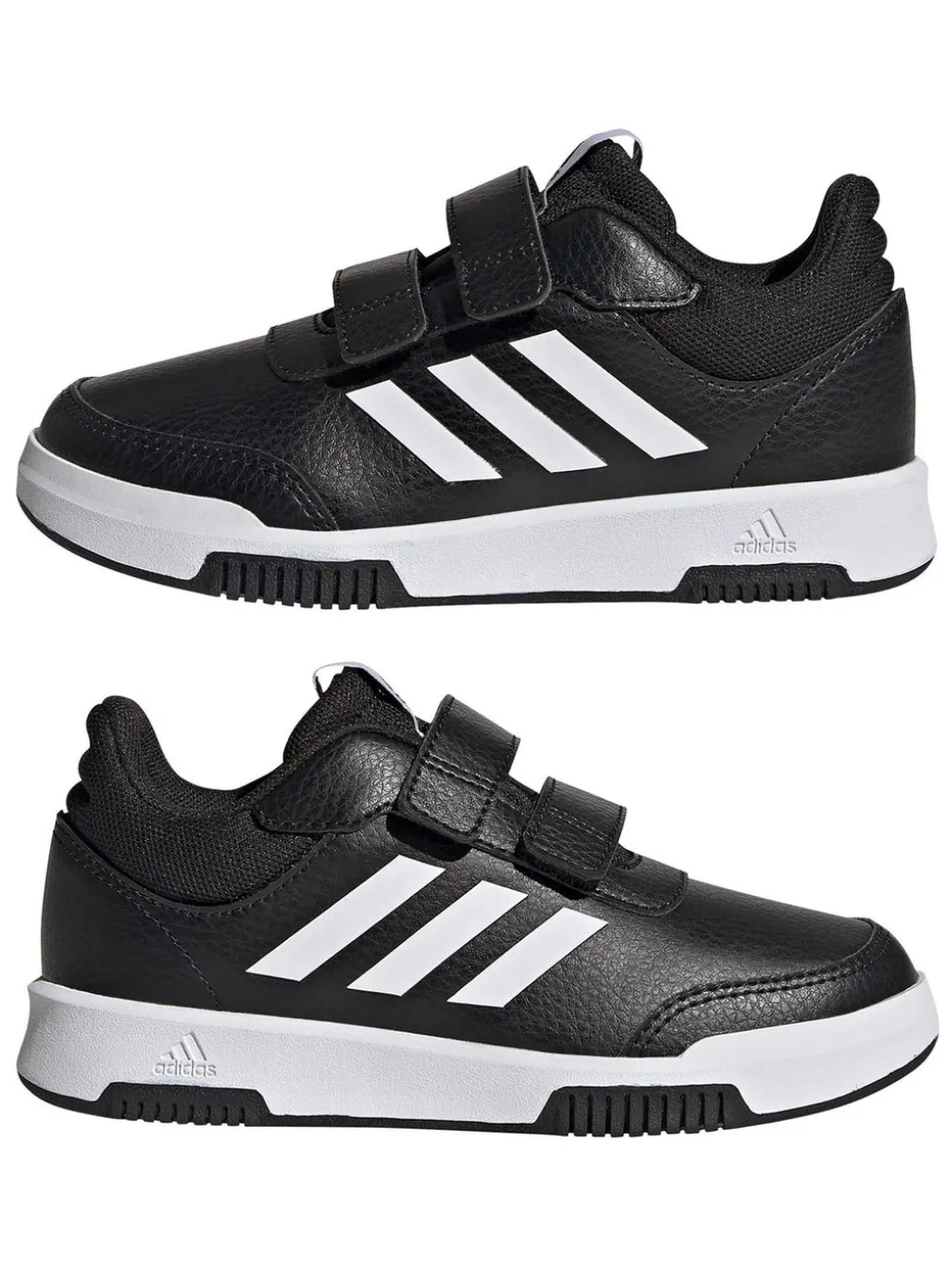 Zwart/wit - adidas Tensaur Kids Trainers