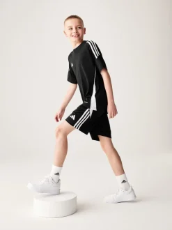 Zwart/wit - adidas Tiro 24 shorts voor kinderen