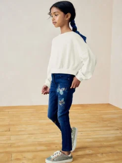 Zwart/wit - Boxy 100% katoenen Sweaters met Lange mouwen 3 pack (3-16jr)