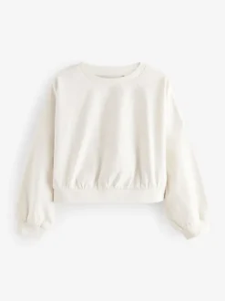Zwart/wit - Boxy 100% katoenen Sweaters met Lange mouwen 3 pack (3-16jr)