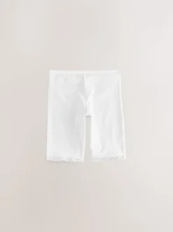 Zwart/wit - Menopause Friendly Cooling Thigh Smoothing Shorts 2 Pack