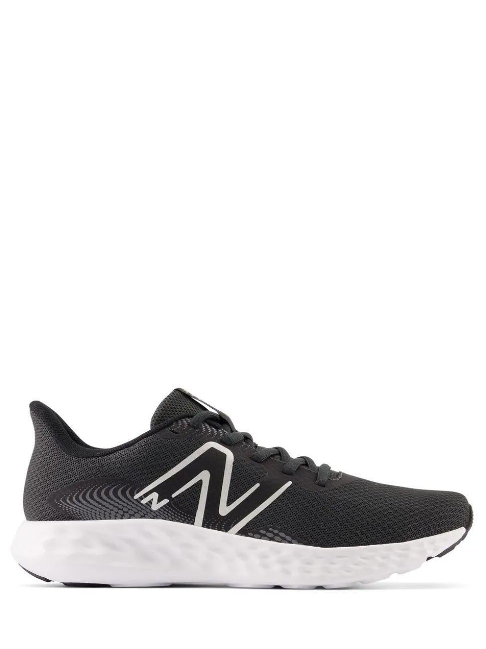 Zwart/wit - New Balance 411 damessneakers