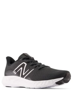 Zwart/wit - New Balance 411 damessneakers