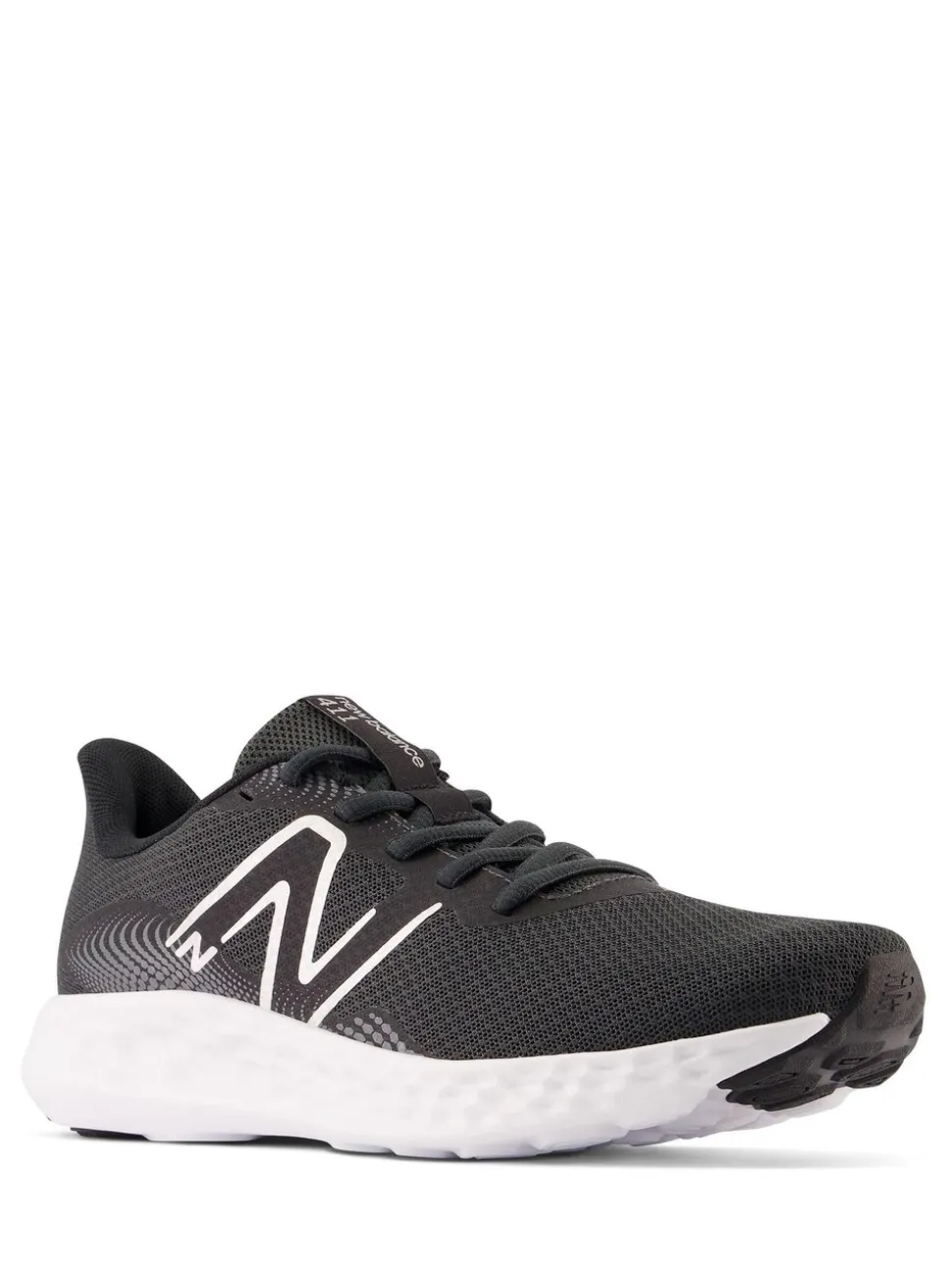 Zwart/wit - New Balance 411 damessneakers