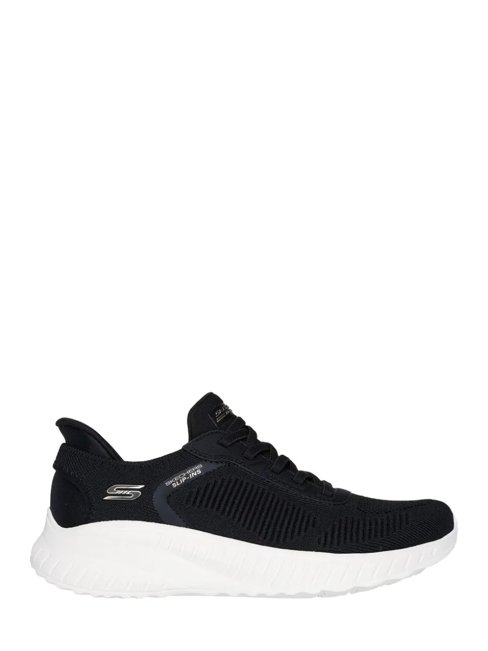 Zwart/wit - Skechers BOBS Sport Squad Chaos Slip In instapsneakers