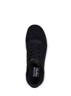 Zwart/wit - Skechers BOBS Sport Squad Chaos Slip In instapsneakers